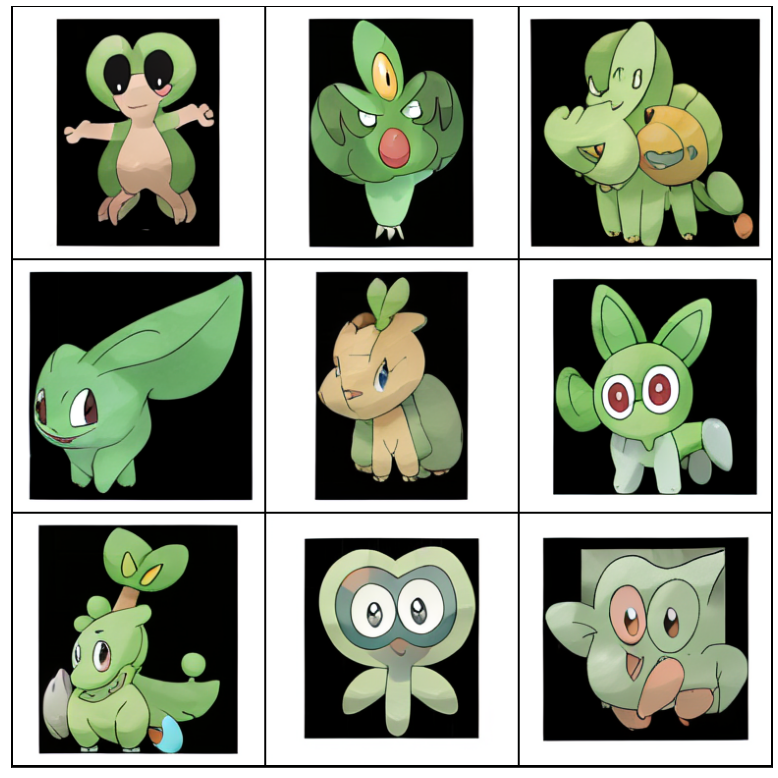 ayaifakemon's tweet photo. More Grass starter experiments! Which ones are your favorite? https://t.co/zWquG59O9W
