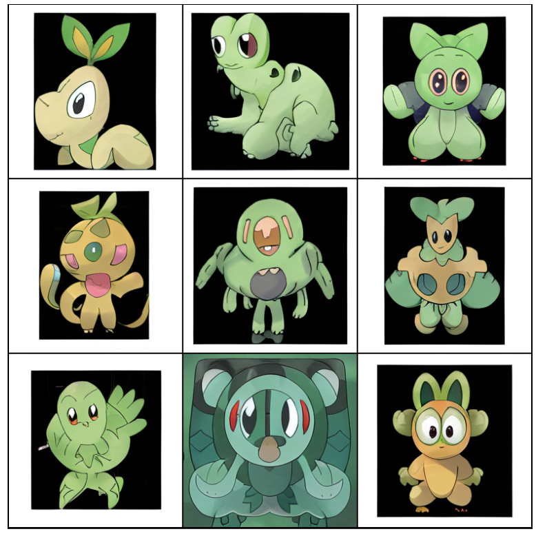 ayaifakemon's tweet photo. More Grass starter experiments! Which ones are your favorite? https://t.co/zWquG59O9W