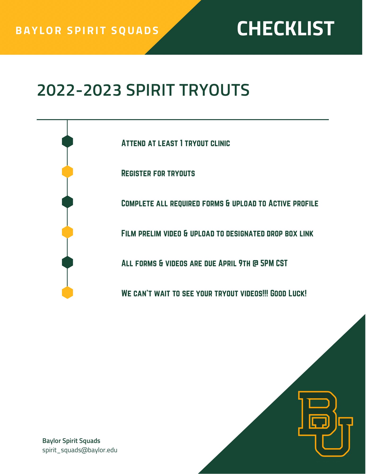 Baylor Spring 2023 Calendar Baylor Spirit Teams (@Baylorspirit) / Twitter