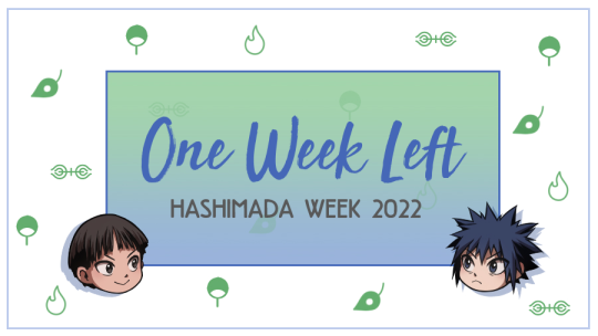 One week left! April 10-16 #hashimada #madahashi