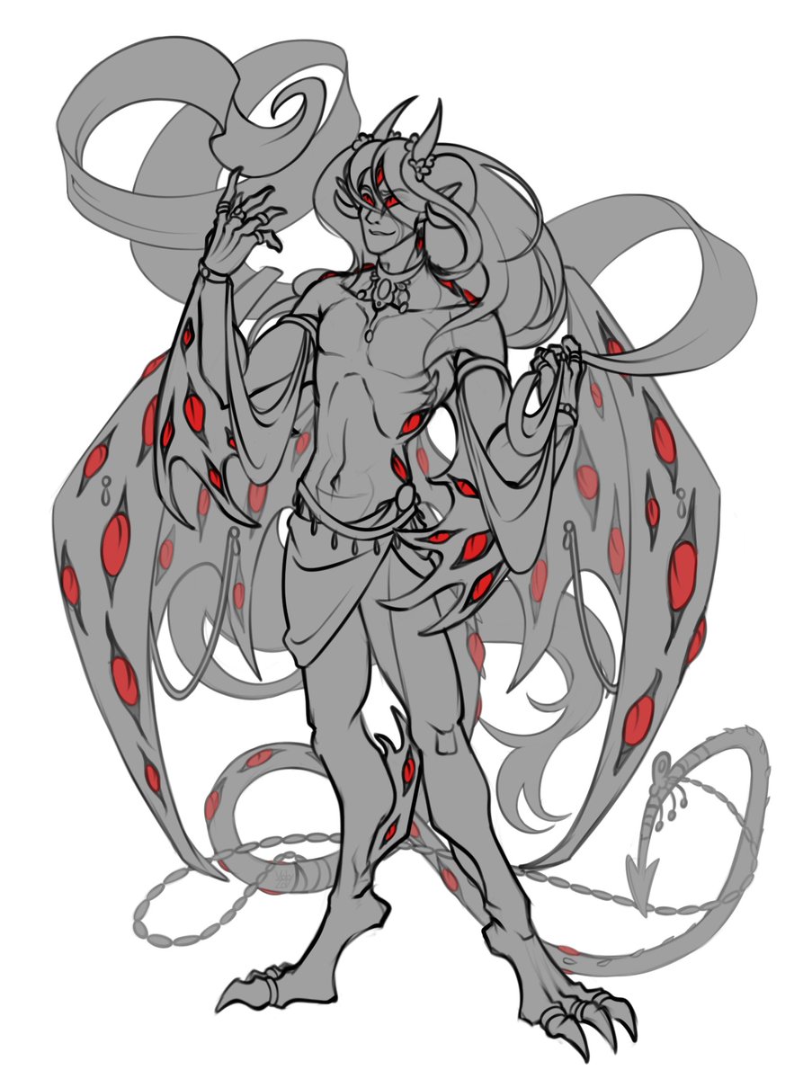 vickyzot's tweet photo. Don't have much time to draw something for myself, only to do my homework from courses that I'm taking now
So far I've only draw an uncolored gijinka of my dragon from Flight Rising 

#flightrising #gijinka #dragon #humanization #ArtistOnTwitter https://t.co/KXeYBvBO0y