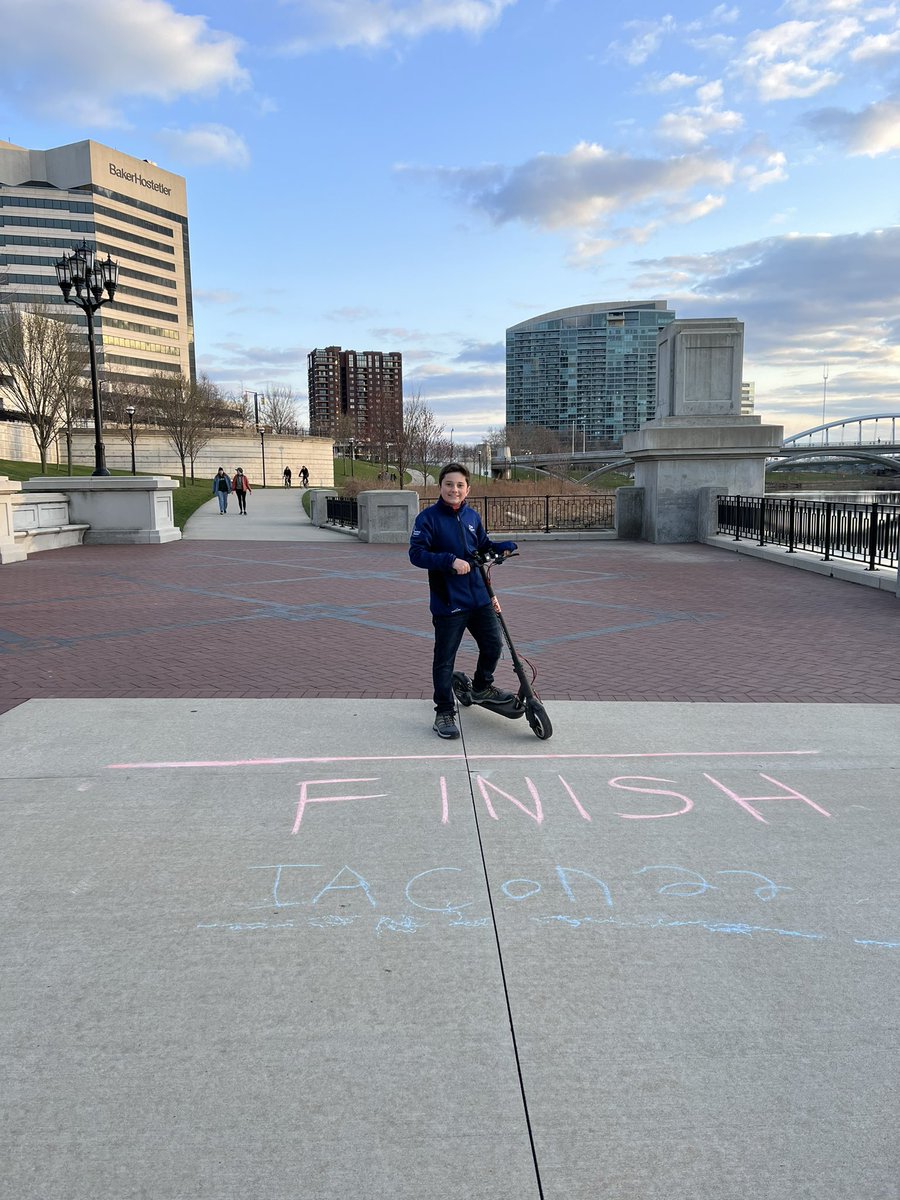 JeffSmithOIA's tweet photo. @OhioInsAgents #IACON22 RUNCON is ready for action tomorrow at 4 PM. The course is chalked and we are ready to crown the fastest insurance professional in Ohio! We move got a fast and scenic course. https://t.co/reneeer3ee