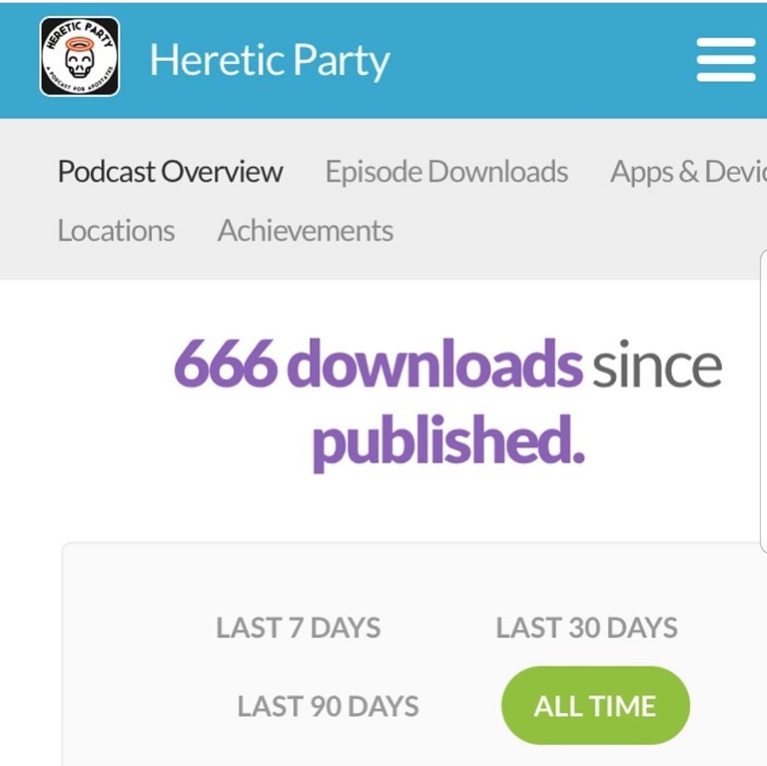 hereticparty's tweet photo. It’s a moment we’re all grateful for… Thanks for your kind messages, everyone. We’re doing our best to support the post-religious community. If you enjoy listening to us be jackasses, consider leaving a review. Thanks, folks! 🤘🏼👹
#hereticparty #postreligious #apostate #podcast https://t.co/vOEWzwQ2Mt