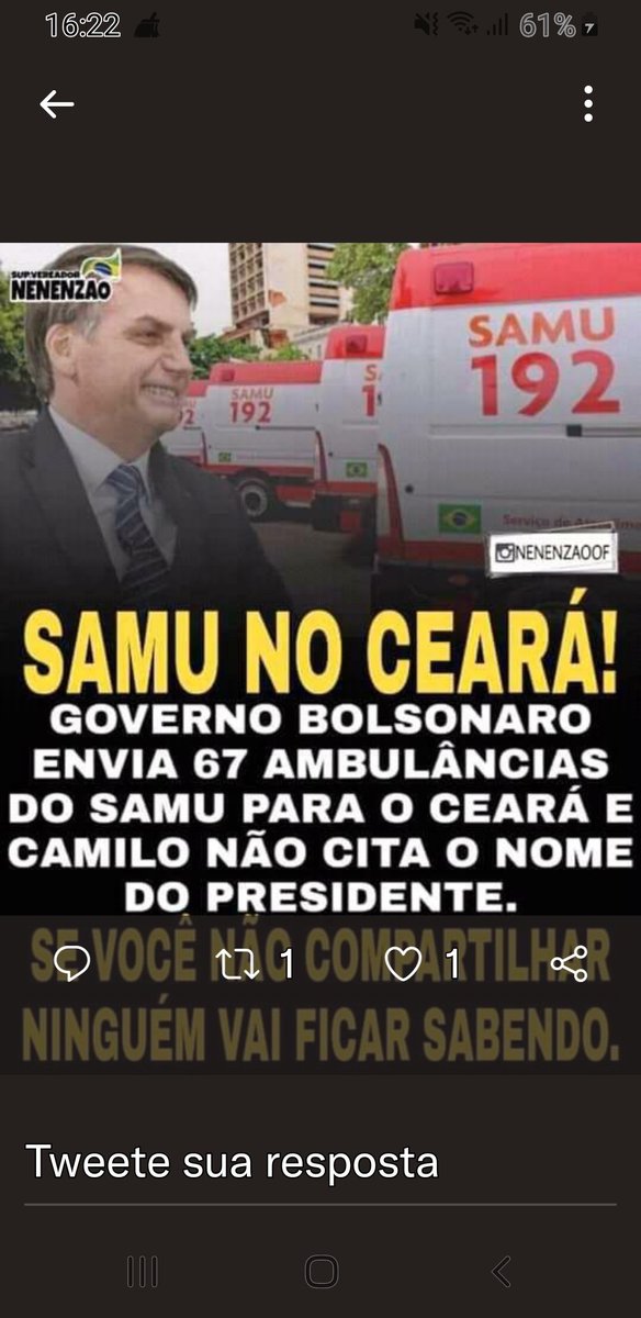DirceAlmeida3's tweet photo. https://t.co/Mr8iCd3KKU