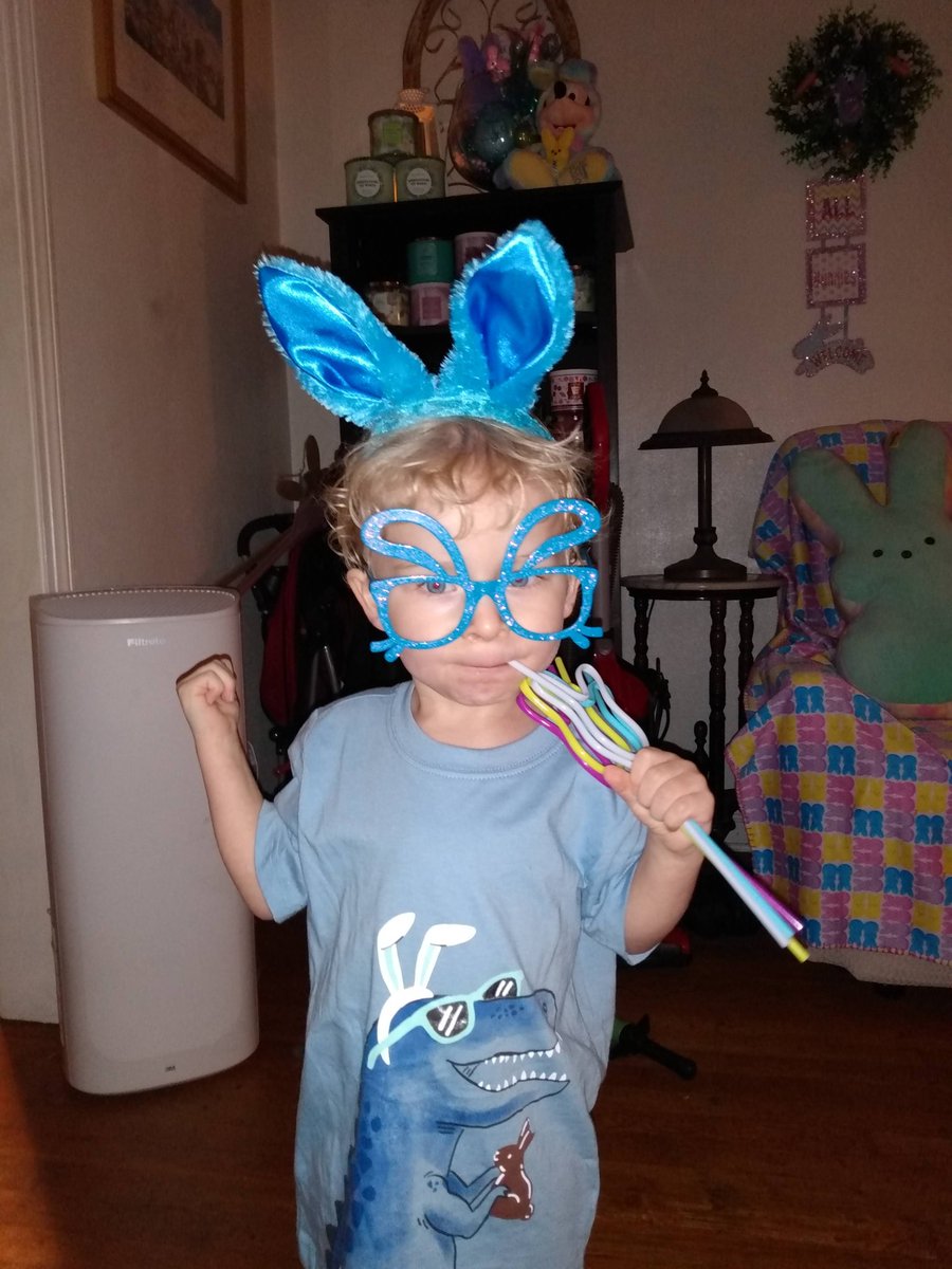 Lovie's little Peanut Dinosaur Bunny 🤣🥰