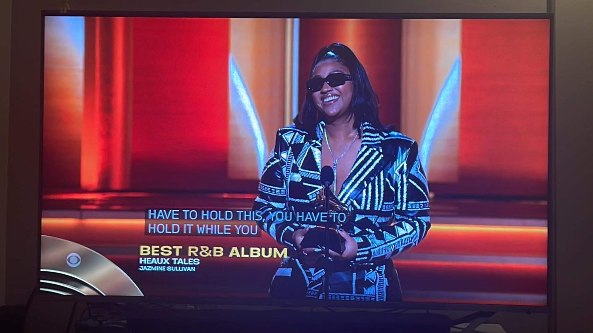 DavidLevitz's tweet photo. also i am so proud to be a @jsullivanmusic fan tonight; #HeauxTales DESERVED!!! #GRAMMYs https://t.co/znlwVwwoyc