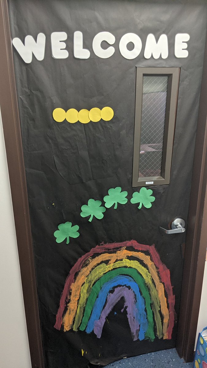 March was a super lucky Month in 3K! We learned about St. Patrick's Day and worked together to decorate our class door. We have some talented artists!