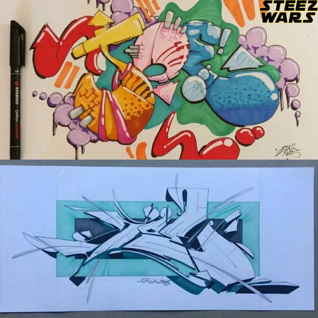 SteezWars's tweet photo. The "JOE" re-battle top 8 playoff round is live on our IG story: mr.blues.57 vs. zycl.1. 
 
Vote for your favorite entry!
https://t.co/HGtlhz2f8j
-
-
#art #artcontest #drawing #blackbook #graffiti https://t.co/lN5OoDDbPH