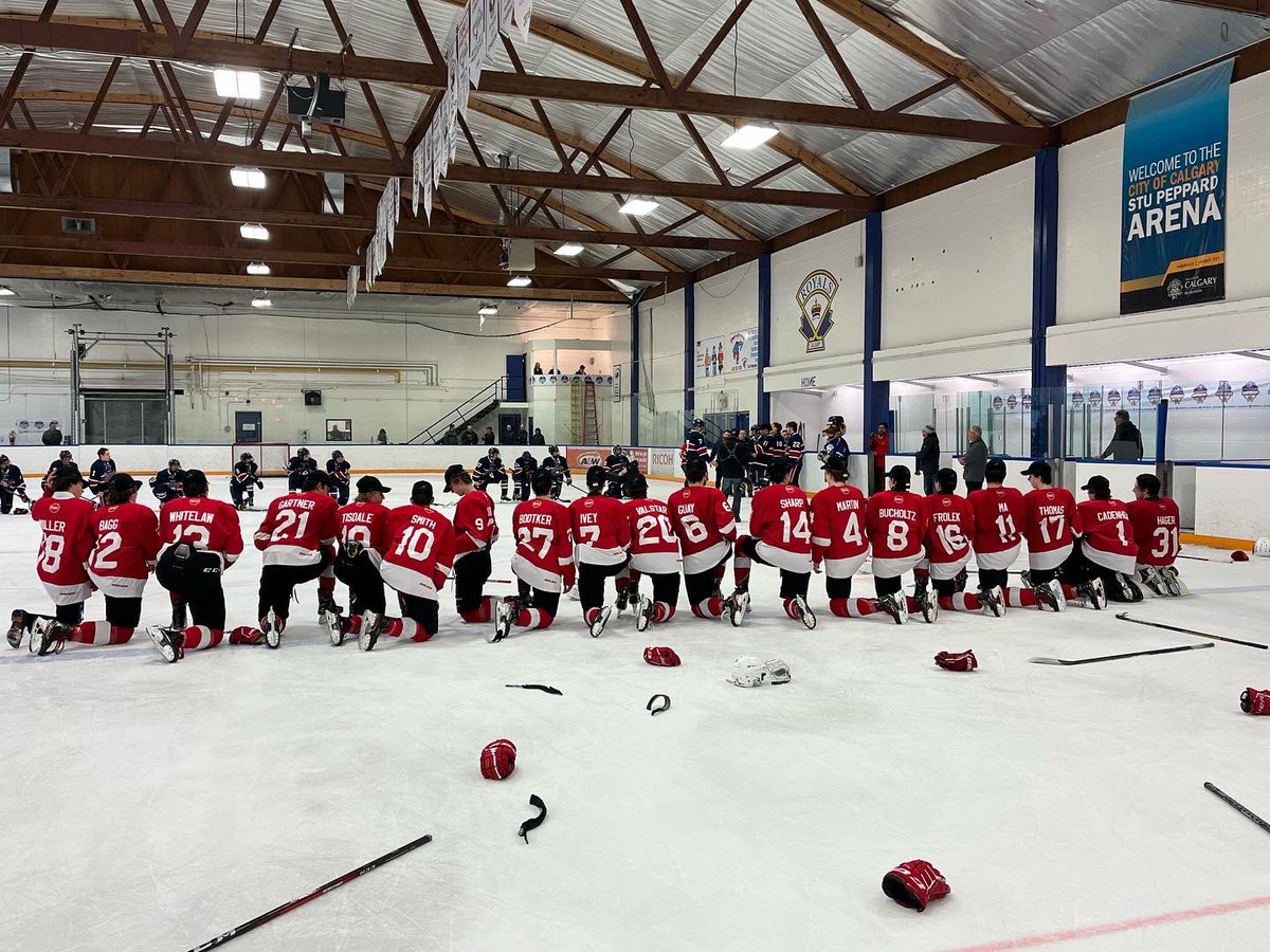 Congrats to our U18 AA Provincial CHAMPIONS, the <a href="/nwcaahockey/">NWCAA</a> Stamps #HAProvincials #TeamATB <a href="/atbfinancial/">atbfinancial</a>