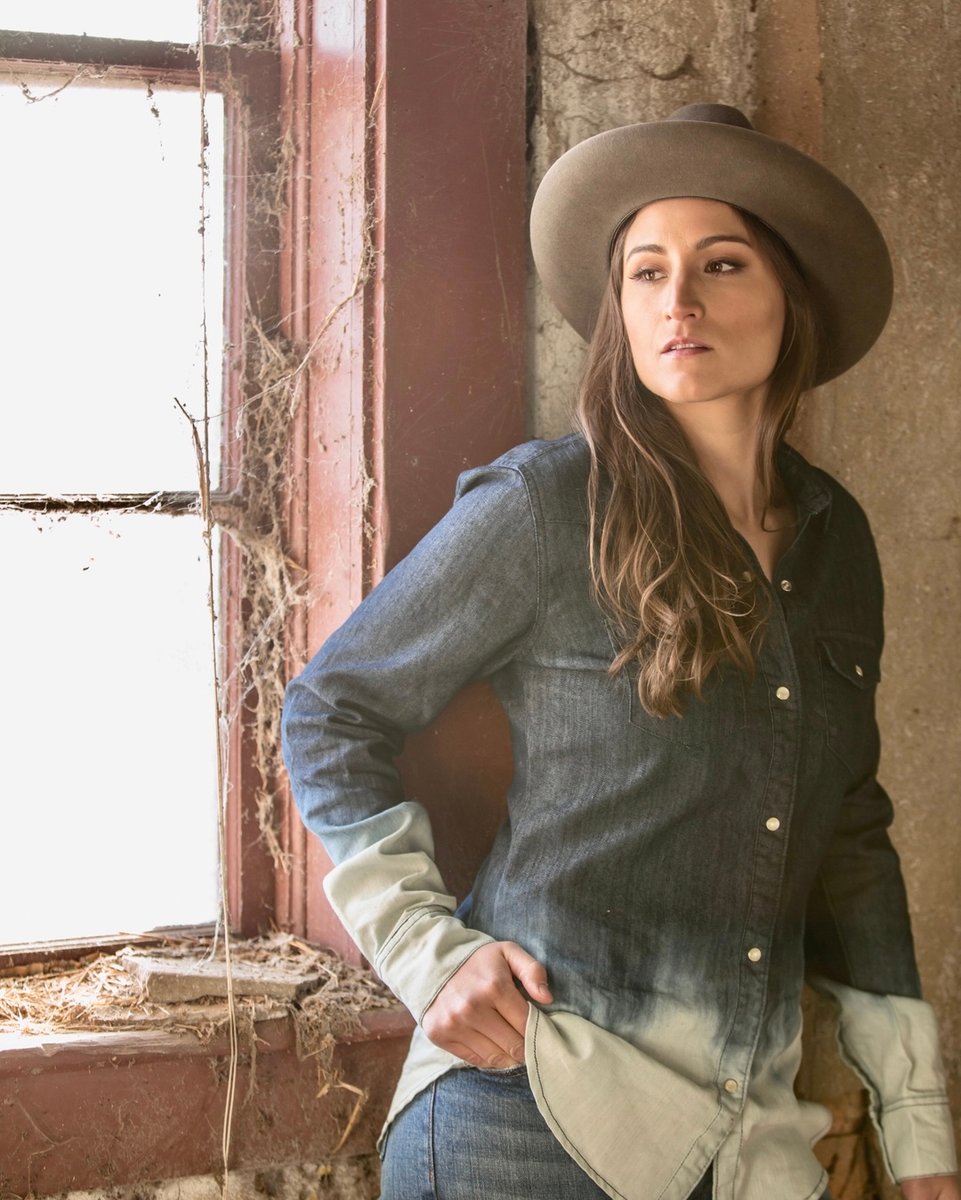 You might recognize <a href="/officialangiek/">Angie K</a> for a number of reasons - she’s a Kimes Ranch model, amazing singer, and one of our good friends. She recently filmed a music video here at the ranch for her amazing song “Laredo,” and it just hit the CMT charts…at number THREE! Make su