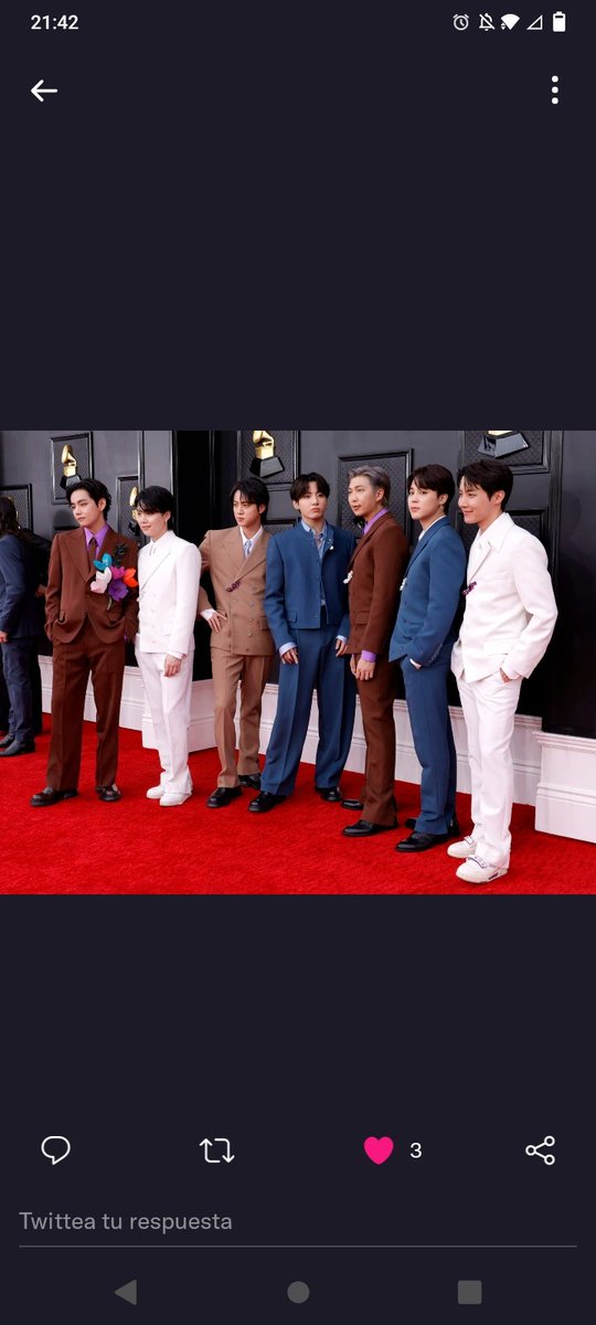 Elian19786320's tweet photo. @TNTLA #GRAMMYsTNT
#ARMY https://t.co/o2jyLjP7Uf