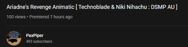PaxpiperStudios's tweet photo. 100 views in 8 hours?!??? YOOO??
So ya I posted my #sunriseduo animatic, and it's doing AMAZING <3 https://t.co/PpUkSXt1Zx