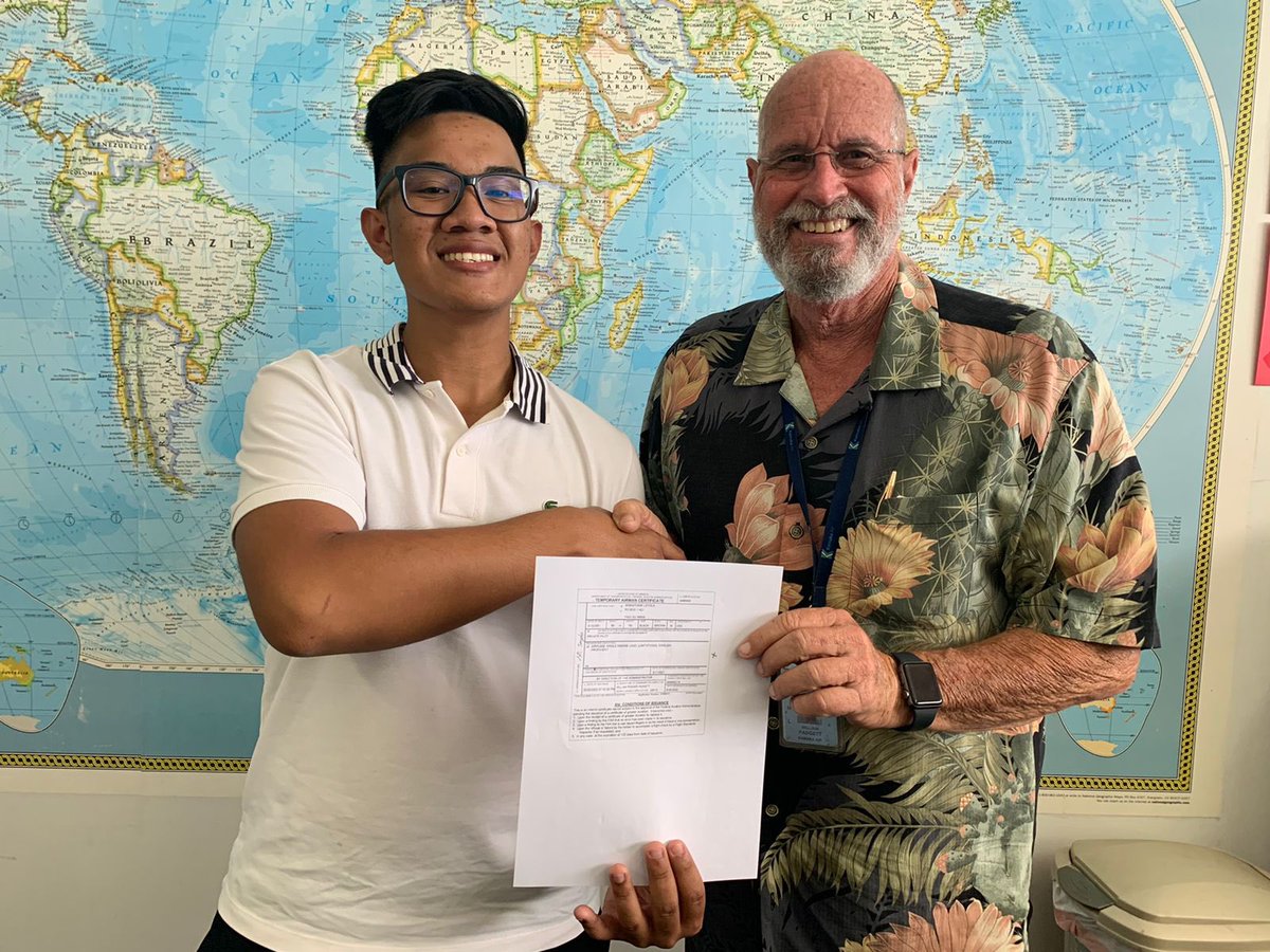 guamtva's tweet photo. Congratulations! ✨✨✨
This time 4 members passed the check ride . Wonderful!
#checkride #pilottraining #flightschool #flighttraining #guam https://t.co/C088BRfU1d