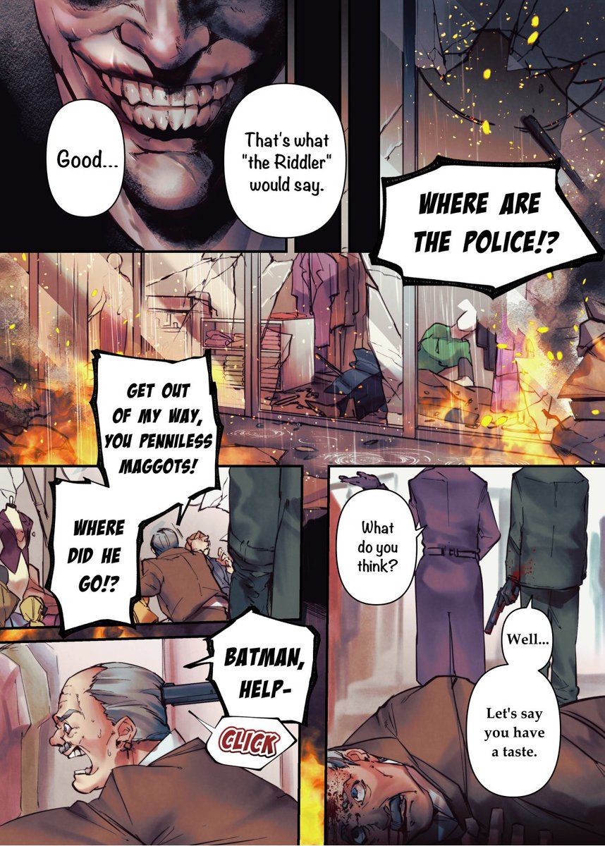 【Fan Fiction】The Birth Of The Villain (2/3)  #TheBatman 