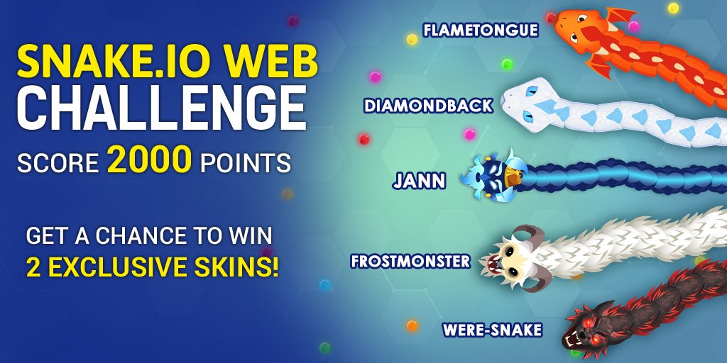 Snake.io on X: Are you ready for the April #snakeiochallenge? Go