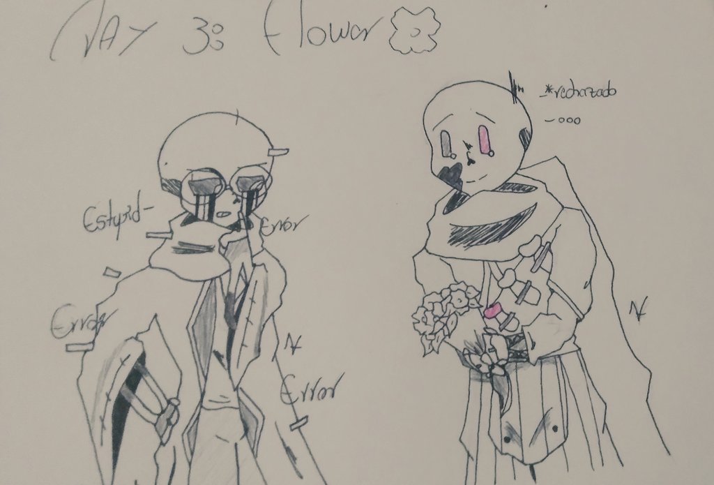 haruxnight's tweet photo. Día 3: flor

Error sigue rechazando a Ink, bueno Ink va a ser soltero de por vida 

Day 3: flower

Error keeps rejecting Ink, well Ink is going to be single for life

#errorweek #errorsans #inksans #Flowers #undertaleAU #inkerror https://t.co/G7k8IKwLfh
