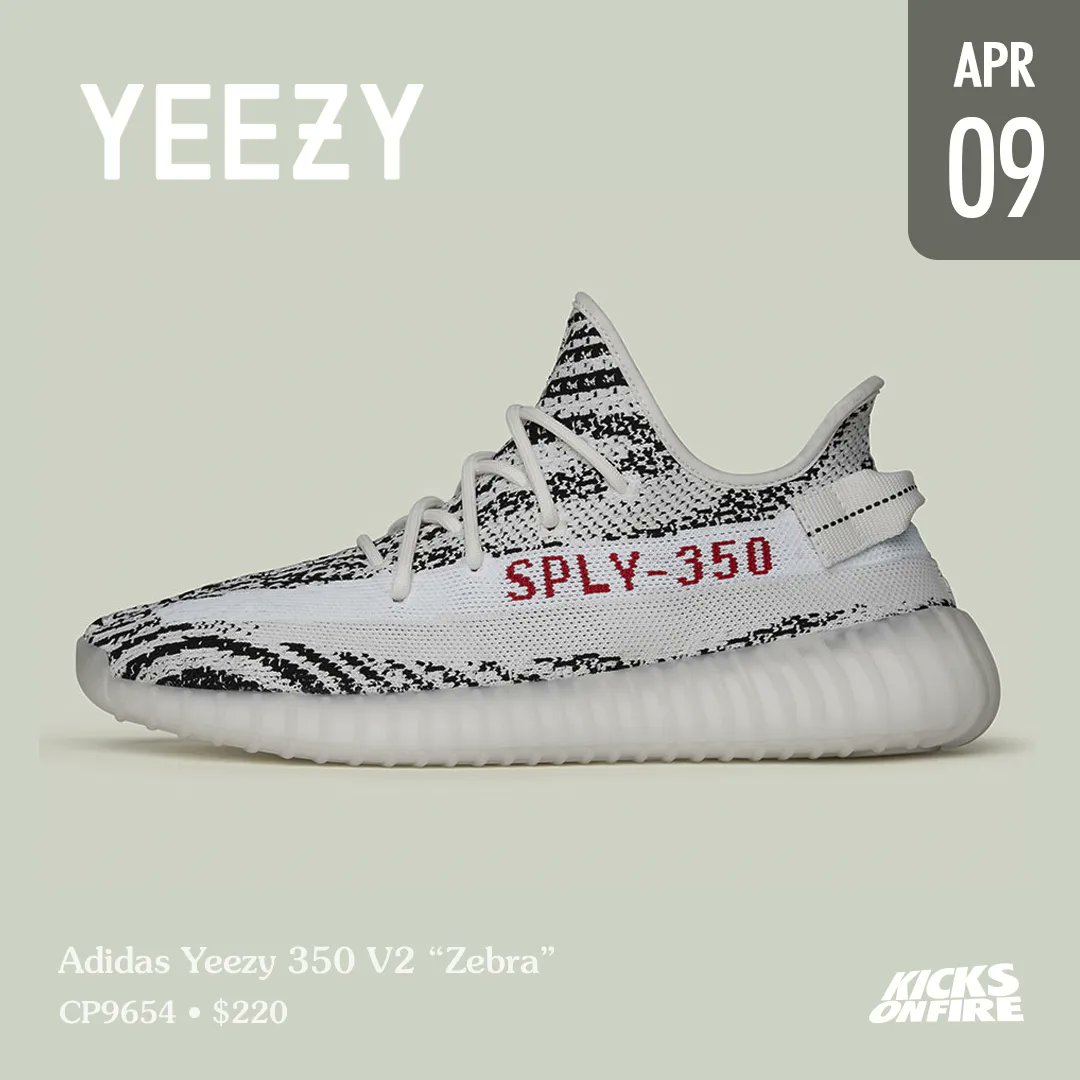 KicksOnFire en Twitter: "Need new Yeezy 350 V2 “Zebra” pair ? 🖤 https://t.co/S8MK6WHbRu" / Twitter