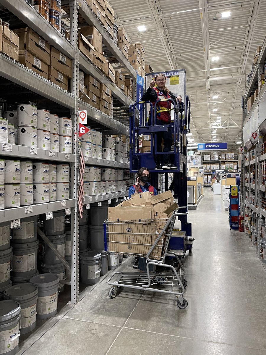 Team 2701 (@team2701) on Twitter photo Nice job Talia and Roxanne keeping our paint department stocked and ready! #cardboardchallenge <a href="/Anthony_Battle1/">Anthony Battle</a> @EamonnG84 <a href="/R18Merch/">Region 18 Merchandising</a> Nice job Talia and Roxanne keeping our paint department stocked and ready! #cardboardchallenge <a href="/Anthony_Battle1/">Anthony Battle</a> @EamonnG84 <a href="/R18Merch/">Region 18 Merchandising</a>