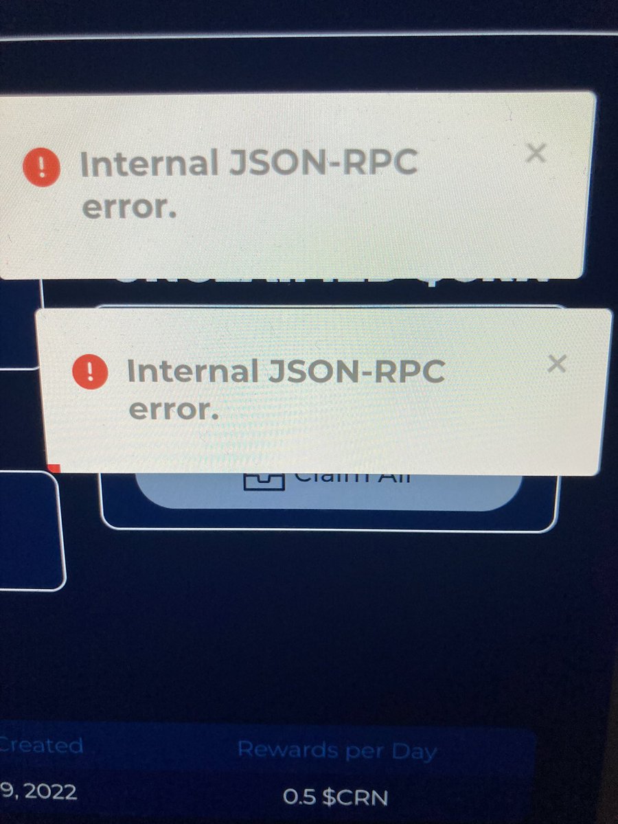 defi_fly's tweet image. Anybody else having issues with @CronodesFinance #cronodes today? I was trying to retrieve my 5.5 rewards. Now I can’t see them on the app or in my metamask???? 😡