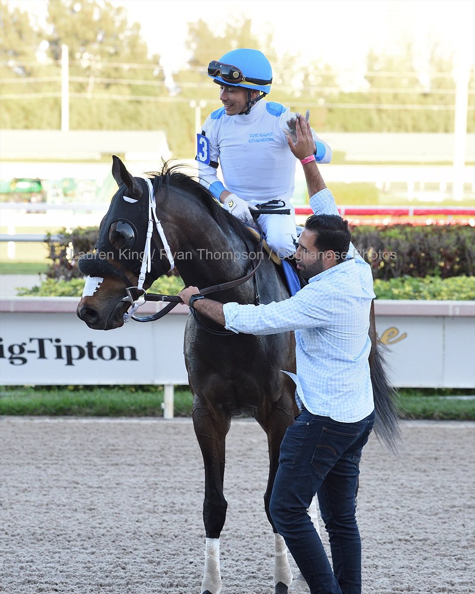 JFDAngelo's tweet photo. #3Apr José Francisco D’Angelo who ranks 3rd by wins 3️⃣0️⃣ among the trainers in the Championship Meet at #GulfstreamPark
José Francisco D’Angelo con 3️⃣0️⃣ victorias, finalizo en el tercer lugar de la estadística, en el #ChampionshipMeet 2021/2022
📸 @coglianesephoto https://t.co/O7Fbpc72xo