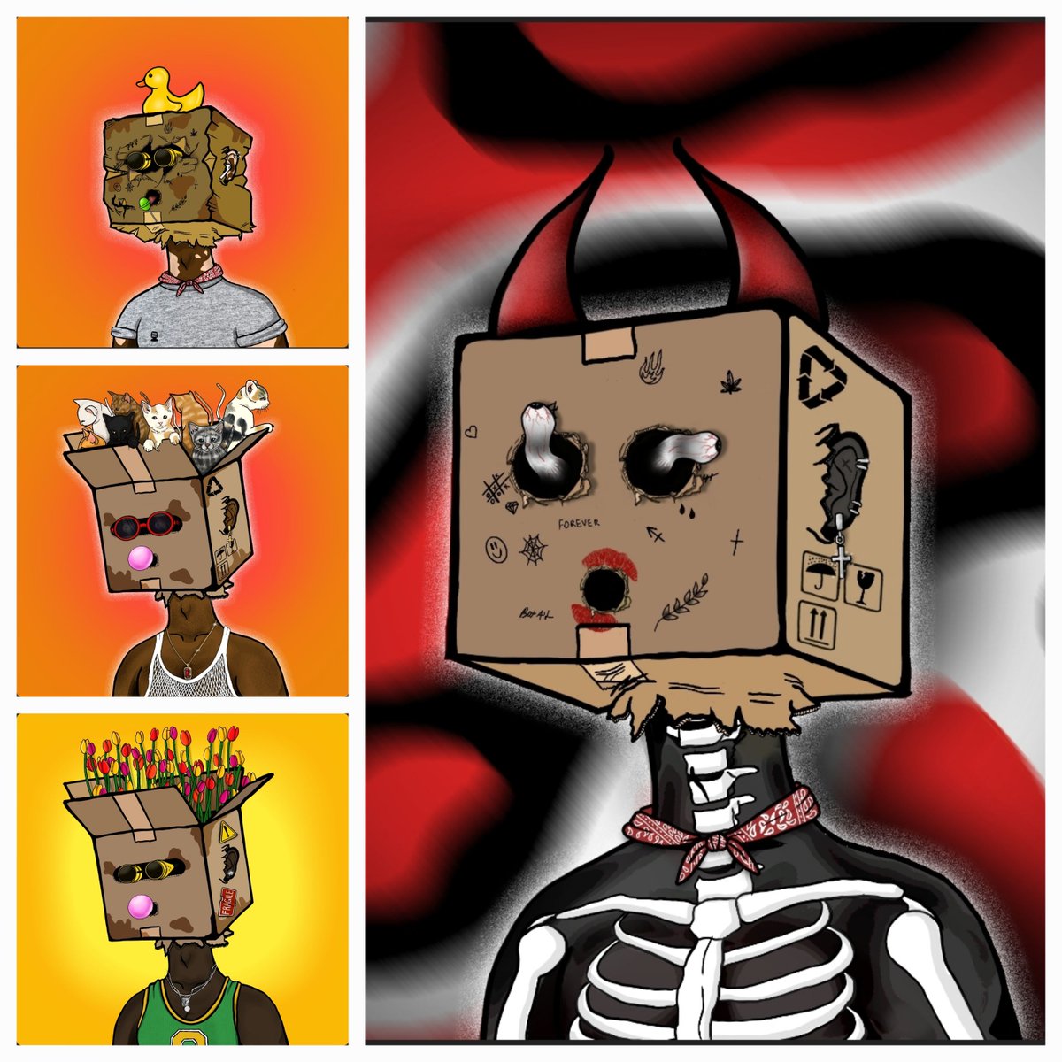 deathbatsol's tweet photo. @CartonkidsNFT LMAO imagine copying someone's art ideas. GTFO with this weak ass shit.
@Chattaboxes #chattachatta https://t.co/r9Ru8Q309P