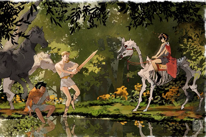 Young gods #percyjackson 