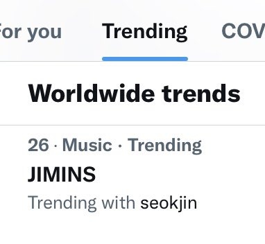 PJM_data's tweet photo. Jimin's Twitter Trends | Worldwide 🌎 

"JIMINS" is trending Worldwide at #26 after arriving at the 2022 #GRAMMYs red carpet!

#BTSxGrammys https://t.co/JnVDPm916u