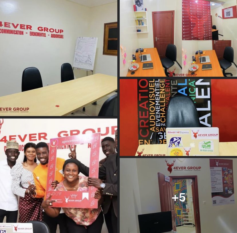 haadj_talla's tweet photo. Helloooo la famille 🤍🤍

Je vous présente les nouveaux locaux de notre agence de communication @agence4ever.

Nous célébrons 1 an 🎉🎂

Di sakou sen ñaan inchallah 🙏🏾 https://t.co/gj9VnDj8Yw
