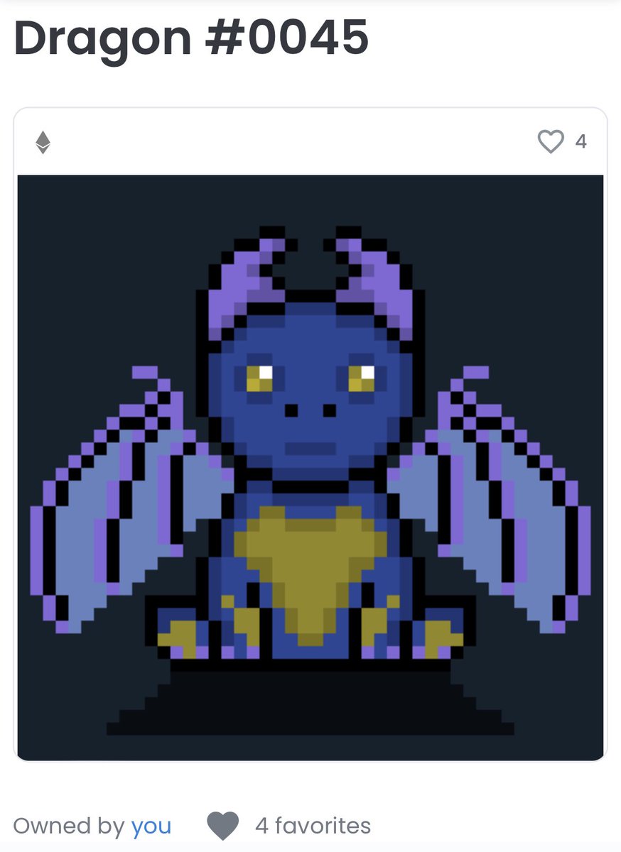 Going to give away this <a href="/DragonPitNFT/">THE DRAGON PIT NFT 🀄️</a> in a couple hrs! Make sure to drop your MetaMask address in the comments! 🐲🐲