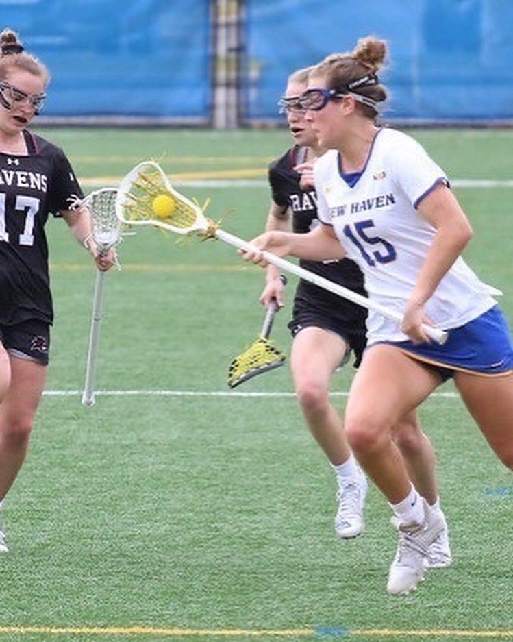 Team203LaxClub's tweet photo. Spotlight time for Team 203 alum Raegan Bailey of @unewhavenwlax!! Bailey is off to a tremendous freshman season posting 32 goals and 5 assists through 9 games and recently netting the game winner for her Chargers squad! Keep it going Raegan, we are loving the show so far 😤 https://t.co/KF3mnDmhFs