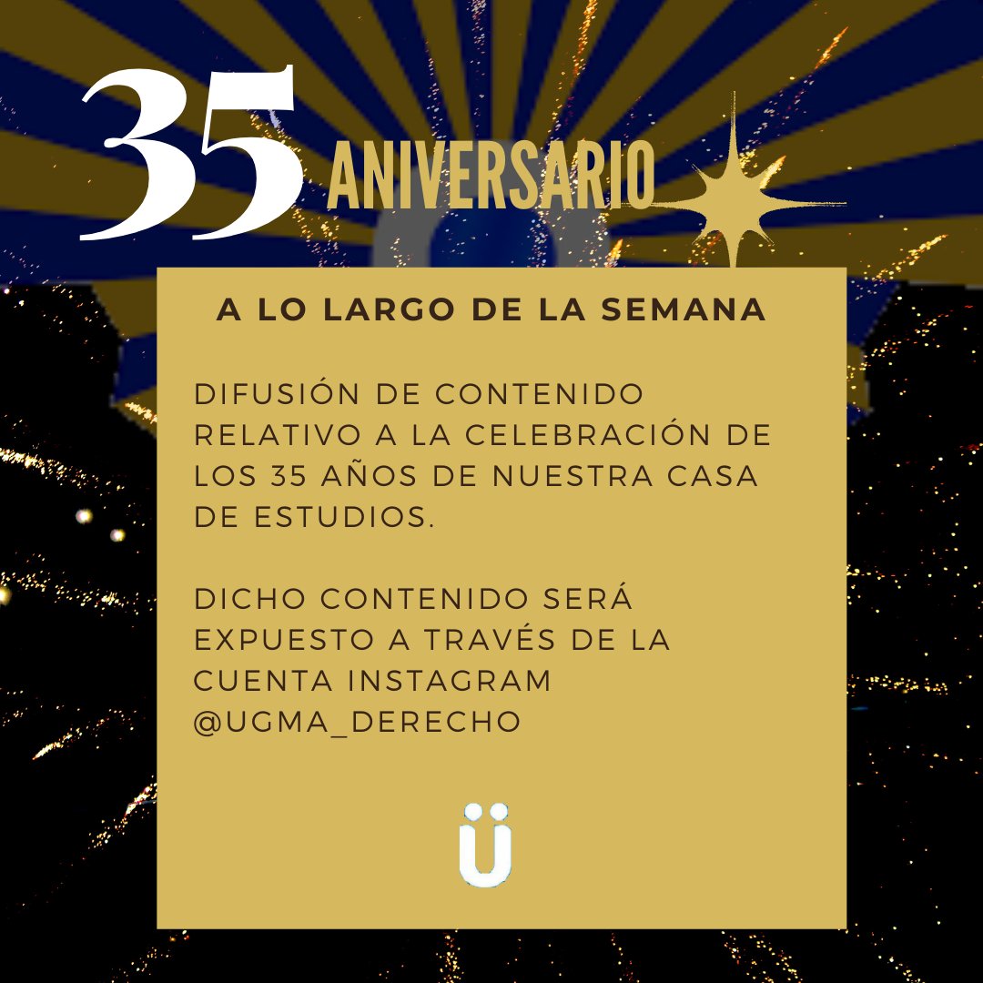 DerechoUgma's tweet image. Feliz Cumpleaños #Ugma

#FelizCumpleanosUgma