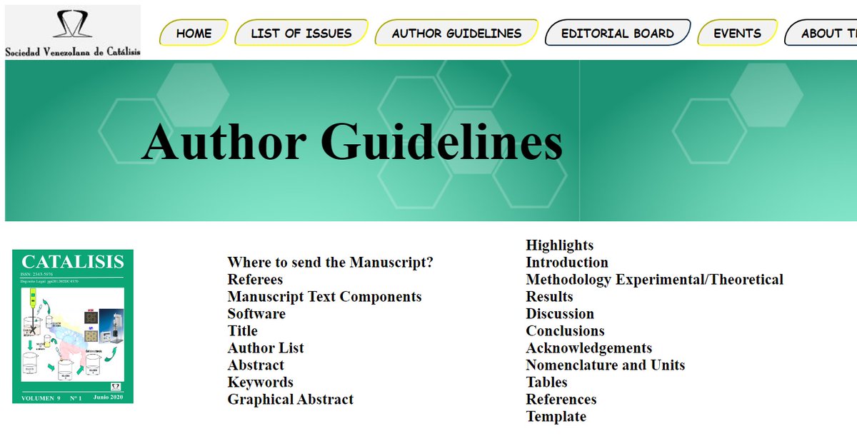 RCatalisis's tweet photo. Author guidelines
https://t.co/QUCfjLbrHS https://t.co/OBeyCSlMQI