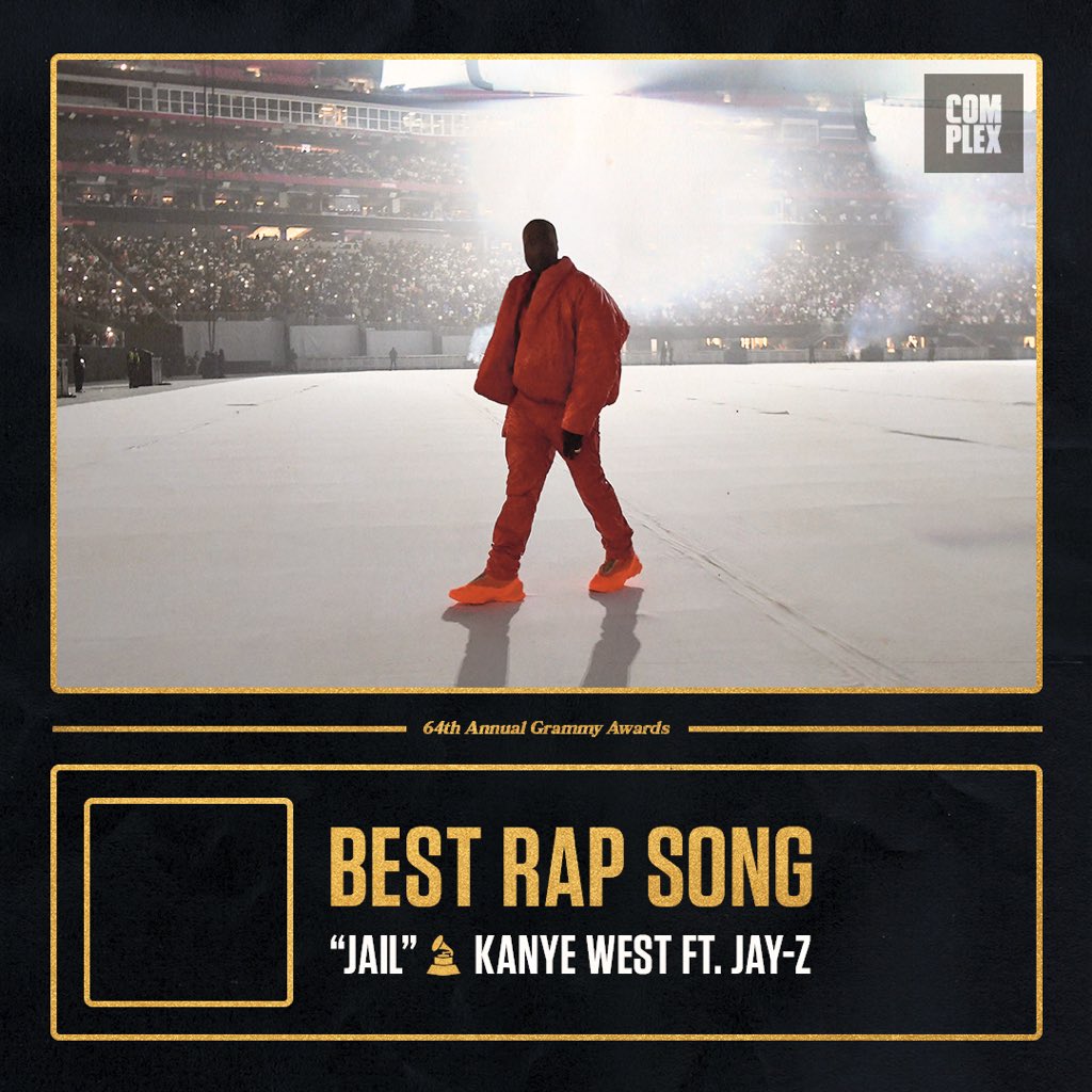 ComplexMusic's tweet photo. BEST RAP SONG 🏆 #GRAMMYs https://t.co/6AuznLHTGJ