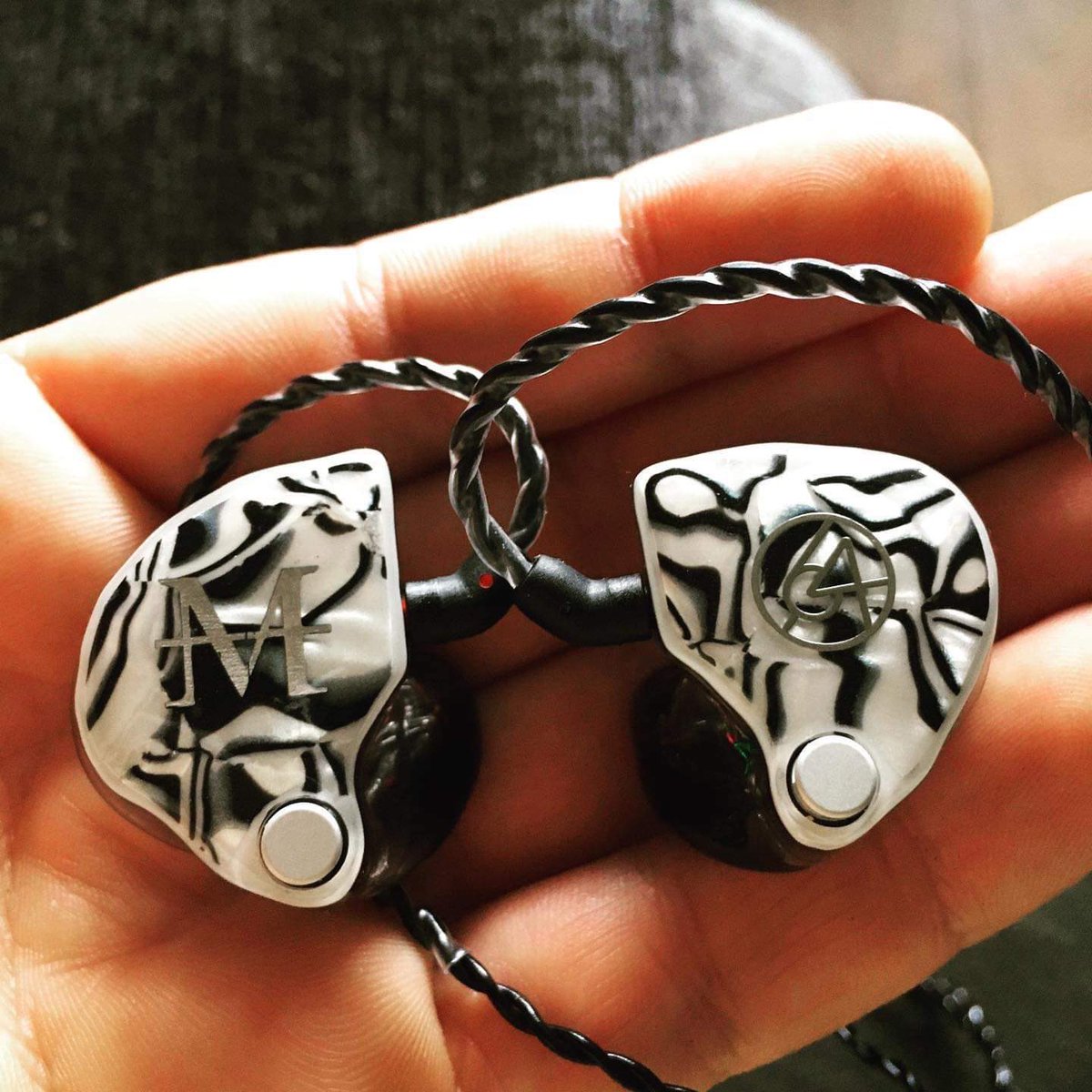 thisismonuments's tweet photo. A huge thank you to @64audio for making these amazing In-Ears. Weโll be using these for the upcoming cycle of shows in support of In Stasis, which comes out in just under 2 weeks!
โโ
#thisismonuments #InStasis #CardinalRed #FalseProvidence #Lavos #64Audio #IEMs https://t.co/fvDk1GRaHK