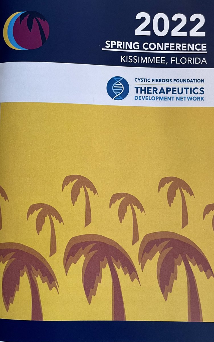 atbraun's tweet photo. Looking forward to meeting up with many nationwide colleagues involved in CF clinical trials. We continue efforts so that ALL people with CF have access to effective therapies! #CFprogress https://t.co/Nyx4vQacEm