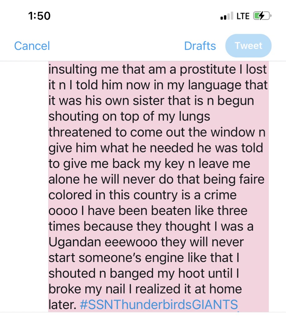 Sabrinaabeny's tweet photo. I should be allowed to tell my story ya Twitter malkum slide please n comment. I would like your views https://t.co/Q6pb1HfitB