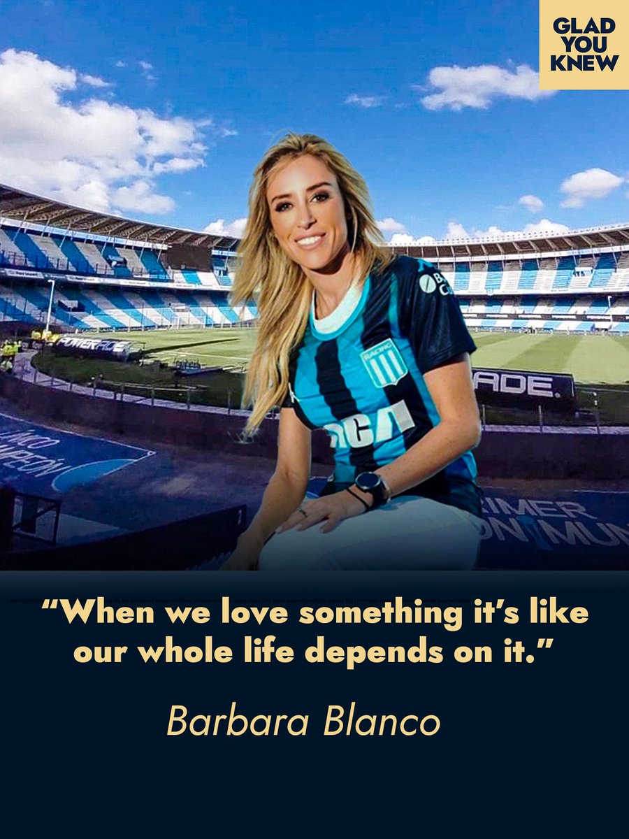 gladyouknew's tweet photo. @RacingClub Director @barbieblanco "when we love something it's like our whole life depends on it." By @therhysos 

STORY: https://t.co/YIsIksyQQl https://t.co/LnbWEFEYdZ