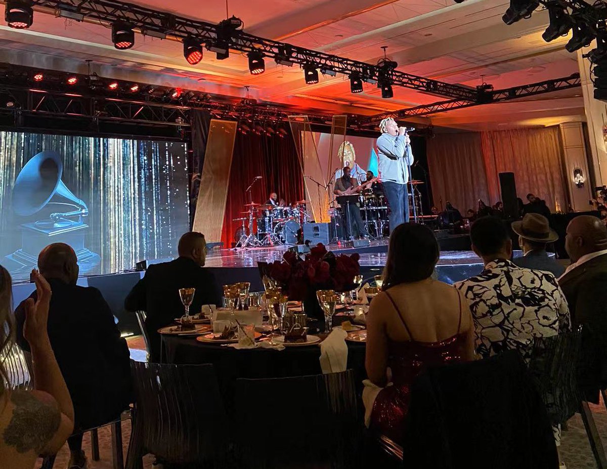 trondao's tweet photo. The #TRON team is glad to join @binance to be part of the #GRAMMYs 2022! Wonderful last night at the @RecordingAcad’s Honors #GALA presented by #BlackMusicCollective Looking forward to the grand ceremony tonight! #GrammyAwards https://t.co/BjzXrRMsbV