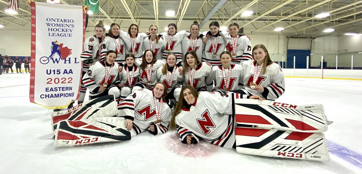 What an exciting end to an undefeated regular season! We are the 2021-2022 <a href="/OWHAhockey/">Ontario Women's Hockey Association</a> Eastern Champions!
Provincials here we come!