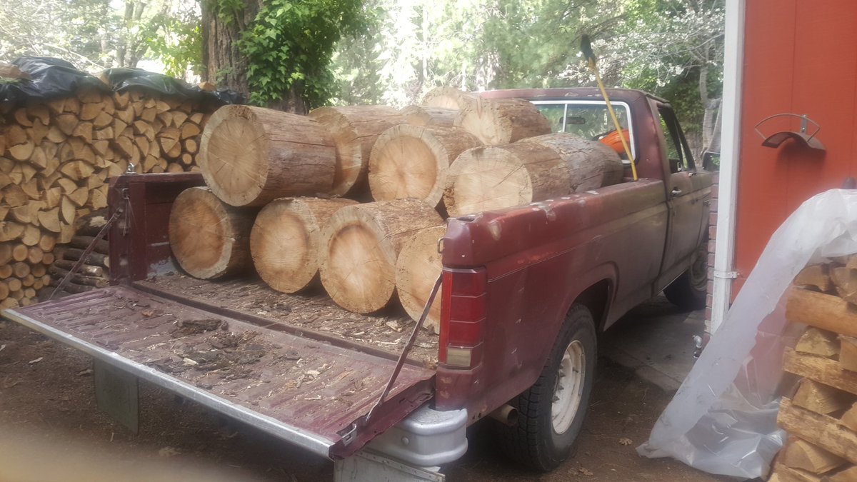 bikepedx's tweet image. I love active travel and I own a large pickup. I heat my home with wood and collecting firewood is not something you do with a rental or a friend&apos;s truck. Rural settings need  #RuralSolutions