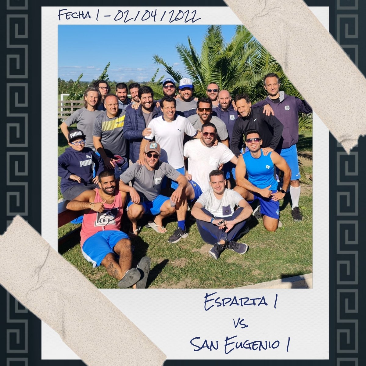 Volvio la actividad a la Liga Universitaria.
Categoria MAYORES:
Fue victoria 4 - 1 vs Arnold Gesell
Goles:
Nicolas Rodao ⚽️⚽️
Rodrigo Bovino ⚽️
Felipe Arricar ⚽️

Categoria PRE SENIOR:
Empate en 1 vs San Eugenio
Gol:
Lucas González ⚽️