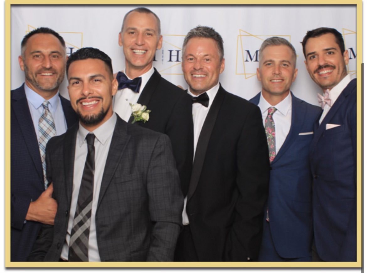 So I did a clip on bow tie instead . The crew cleaned up ! <a href="/mikedjii2/">Mike Johnson II</a> <a href="/cory_fetter/">Cory Fetter</a> <a href="/joshmeibos/">Josh Meibos NBCT M.Ed</a> xoxo wedding bells rung