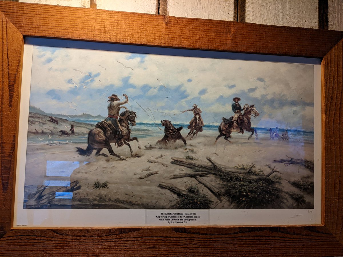 scottmacleod's tweet photo. Carmel Mission
on the way to very Beautiful #PtLobos ~
https://t.co/RcvaqNFbny WALK IN in #StreetView in #wuAsVR?
https://t.co/Y5d9KFGWHU Roping a Grizzly on beach painting 1940
near #CarmelLagoon
https://t.co/jcOPSa25qa
(https://t.co/1th4AJi7cr) on Sat 4/2/22 were incredible! https://t.co/F24blQ1o4Y