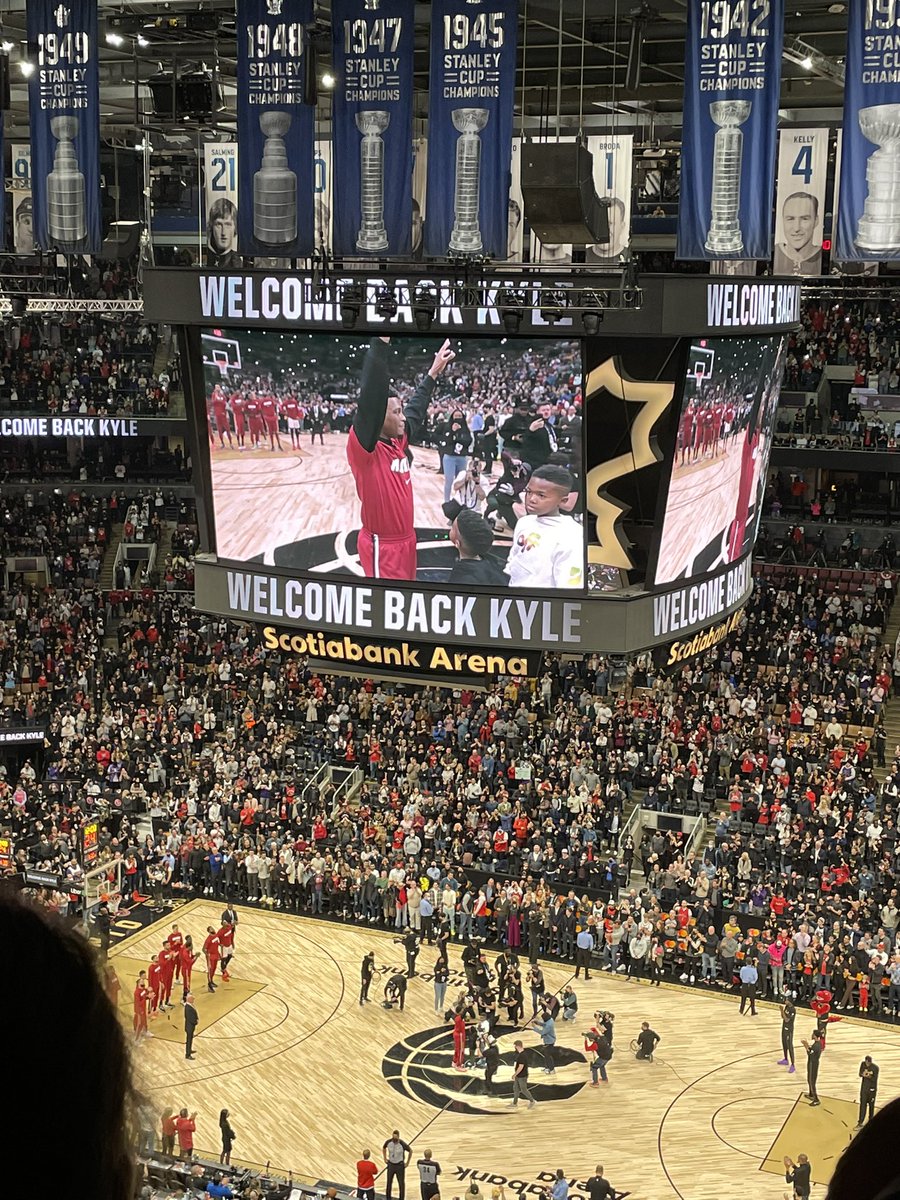 hassanjaferi's tweet photo. #WelcomeBackKyle #WeTheNorth https://t.co/1Q3mDuzlNC