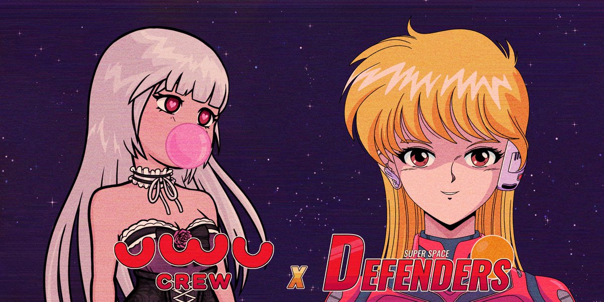 uwucrewnft's tweet photo. 🌙 uwucrew x SS Defenders 🪐

This just in: uwucrew has received a transmission from outer space containing 5 WL spots for the Defenders Aurora collection 📡

To enter: 🎉
💫 Follow @SSDefendersNFT &amp; @uwucrewnft 
💫 Like + RT
💫 Tag 2 friends 🧍‍♀️🧍‍♀️

Winners announced in 48hrs!! ⏳ https://t.co/zUeAv3h6QT