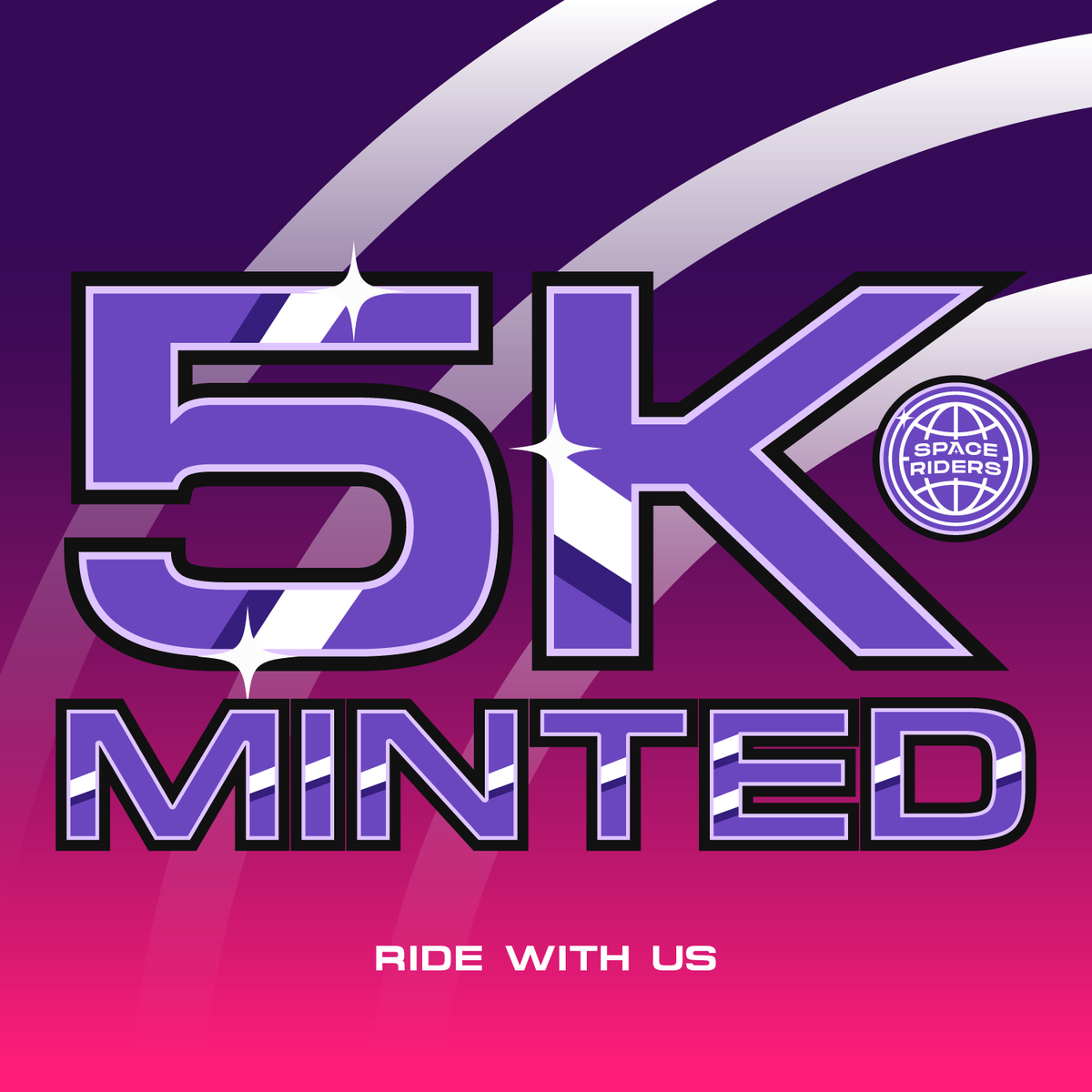 SpaceRidersXYZ's tweet photo. 5K+ MINTED!! 🚀🚀

Ride with us. https://t.co/tlDzZduHM1