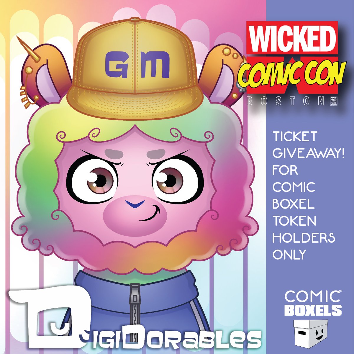 comicboxels's tweet photo. GIVEAWAY TIME! We’ve partnered with @wickedcomiccon for a giveaway. 1 holder will:
- Win a set of Wicked Comic Con Boston passes (you + a friend)
- Meet @agnesgarbowska
- Get a @digidorables sketch

To enter:
Like + RT
Tag a friend
Hold a @comicboxel

Winner picked in 24hrs. GL! https://t.co/eXzvIRlt4m