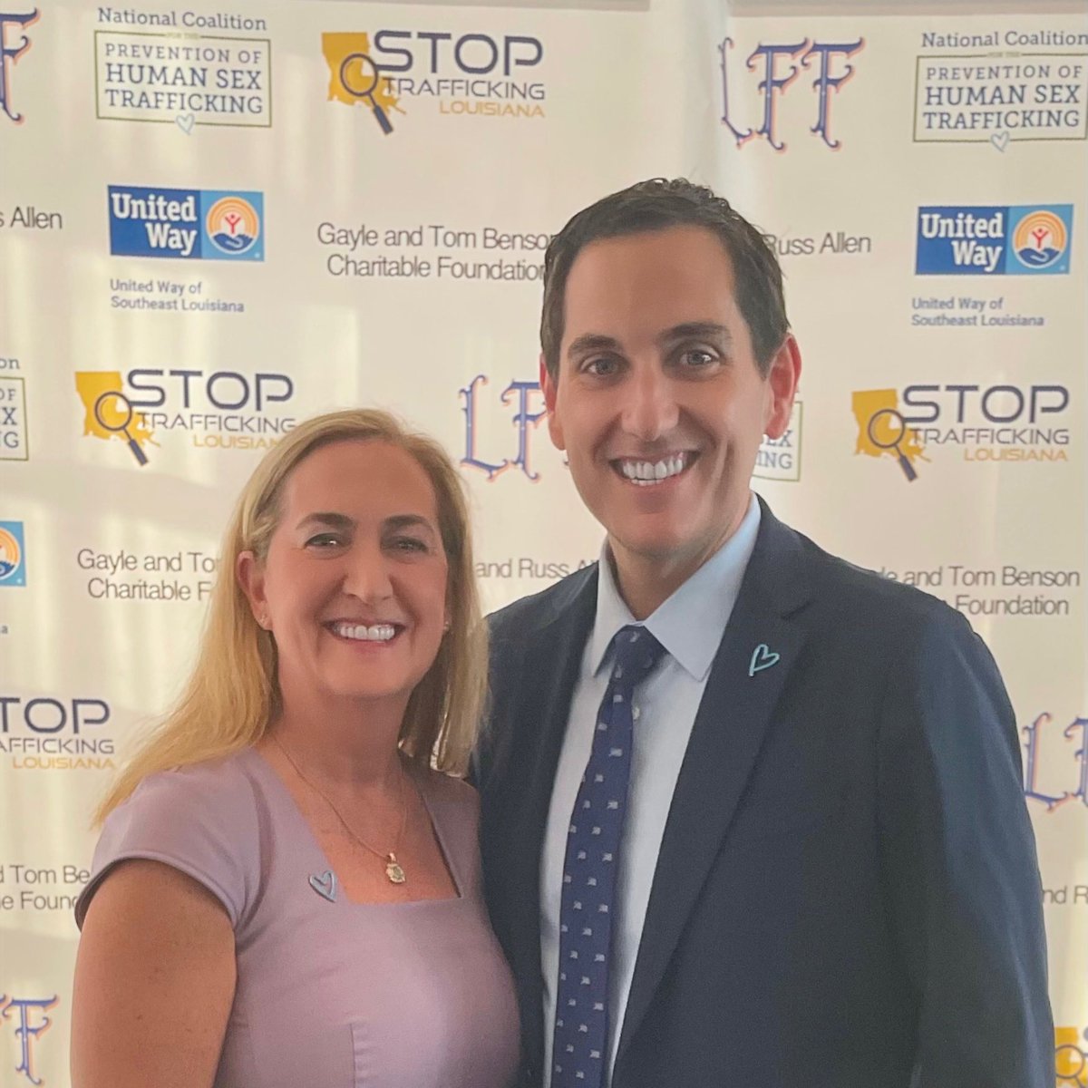 electkherman's tweet photo. I’m glad to attend the program for the National Coalition for the Prevention of Human Sex Trafficking, organized by @FirstLadyOfLA &amp; other First Ladies. Trafficking is especially prevalent at large sporting events, so it’s important to be aware during the Final Four festivities. https://t.co/VvZYIjKVQc