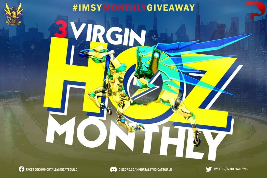 ImmortalSynG's tweet photo. We've got news for you! 📢

We will be having Monthly Pega Giveaway! 🔥
3 virgin HOZ!!! 🦄🦄🦄
And it will be all yours!! 100% you can even pick their own names! 🎉

What can you ask more?! 

So keep your eyes open! 👀🧐

P. S. - Event is exclusive for guild members only. https://t.co/TrjdWFsimH