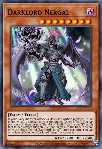 every_ygocard's tweet photo. Darklord Nergal https://t.co/wh6GqiUJNS